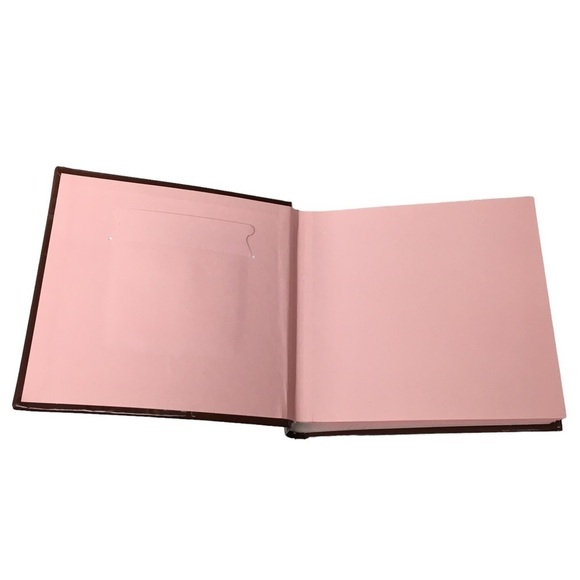 mark. Vintage Classic Photo Album Monogram Letters Avon RARE - Picture 5 of 10